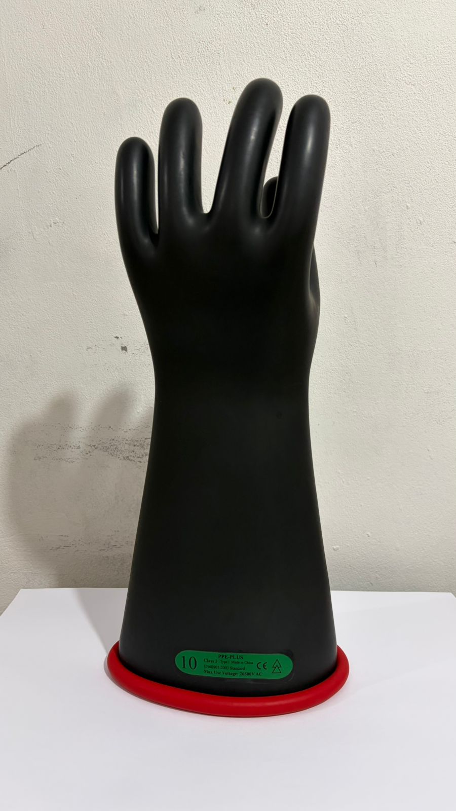 Guantes Dieléctricos Clase 3 26.5kV | Guantes Aislantes Alta Tensión para Electricistas