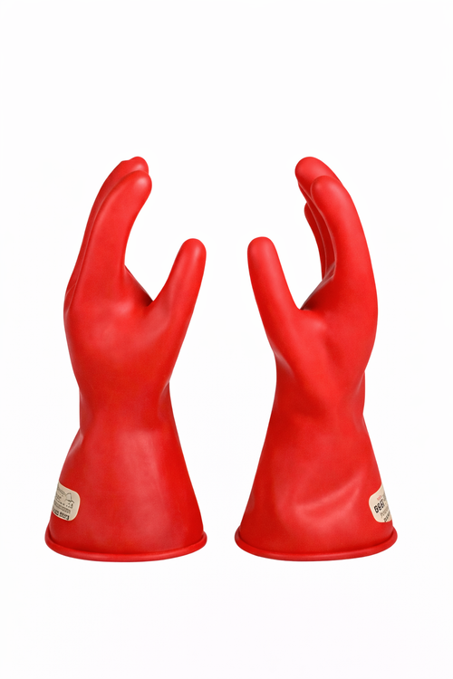 Guantes Dieléctricos Clase 00 500V AC | Guantes Aislantes para Electricistas Certificados